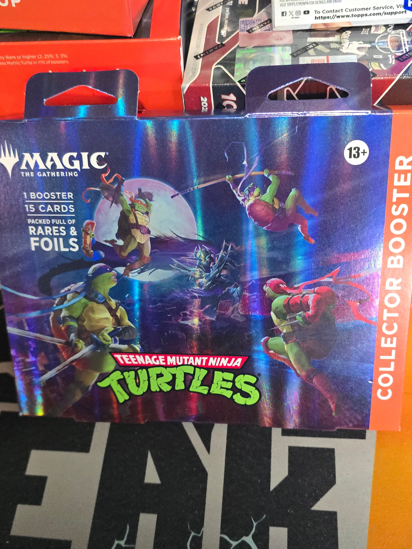 TMNT Collector Booster! MTG Magic The Gathering Teenage Mutant Ninja Turtles TMNT Trading Card Game