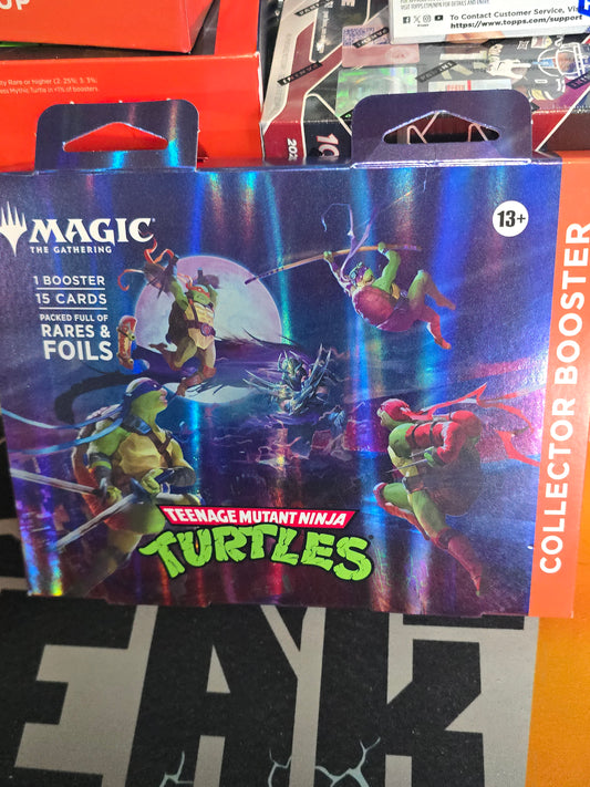 TMNT Collector Booster! MTG Magic The Gathering Teenage Mutant Ninja Turtles TMNT Trading Card Game