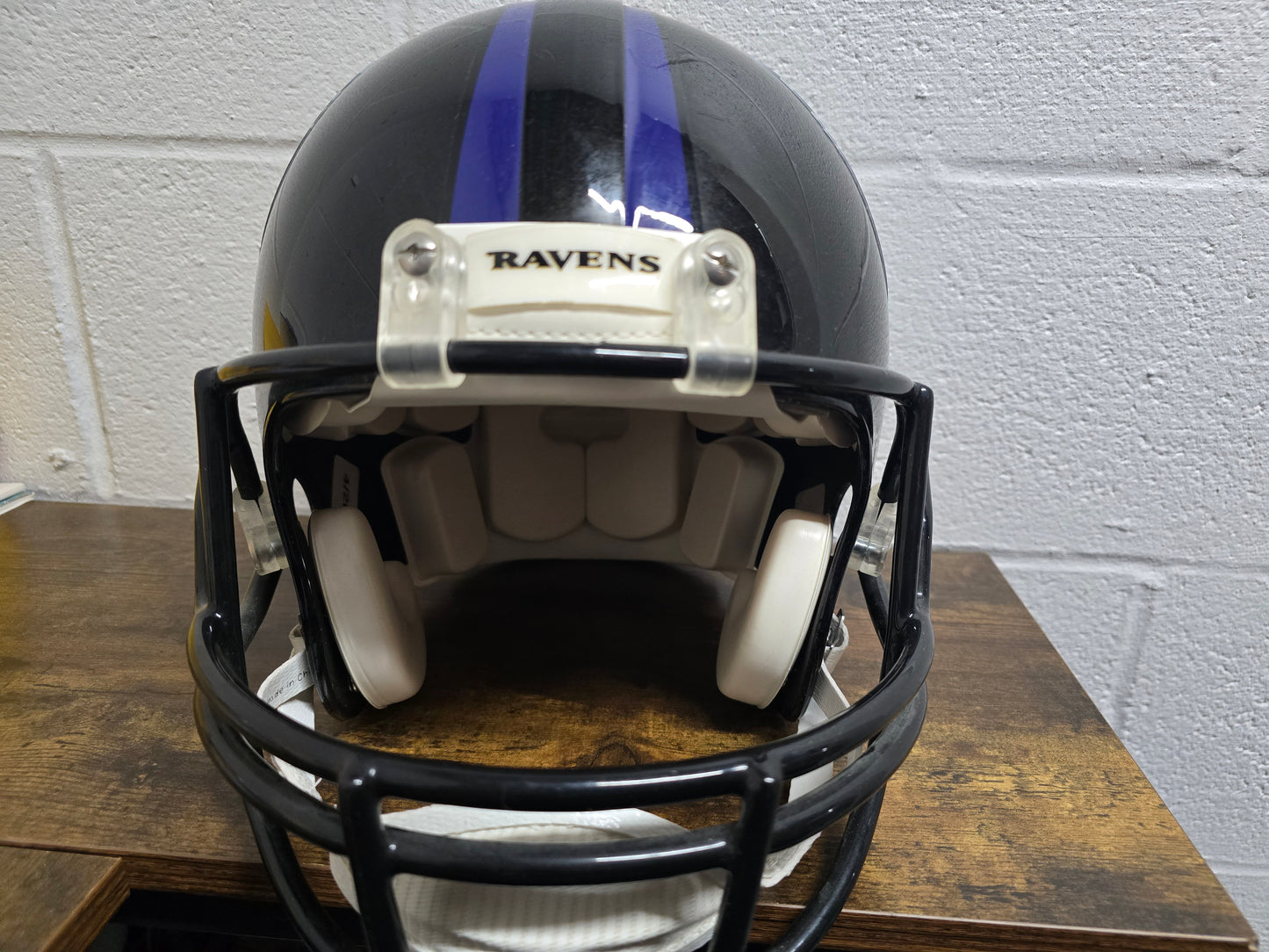 RARE Baltimore Ravens AUTHENTIC Full Size Helmet 90s Wing Logo