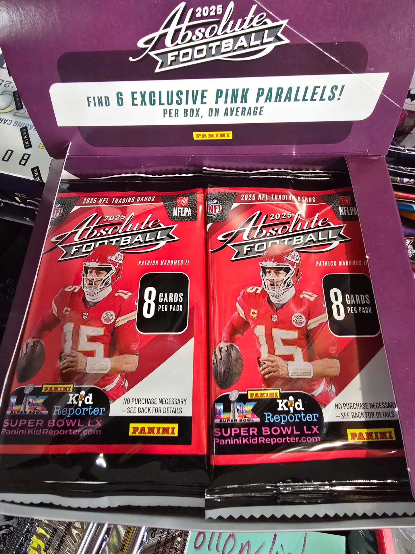 2025 Absolute Football 8-Card Pack