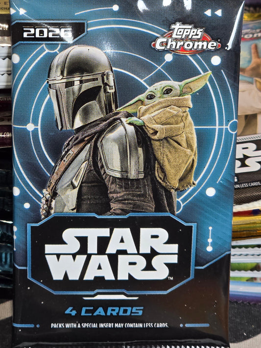 2026 Topps chrome Star Wars Blaster Pack