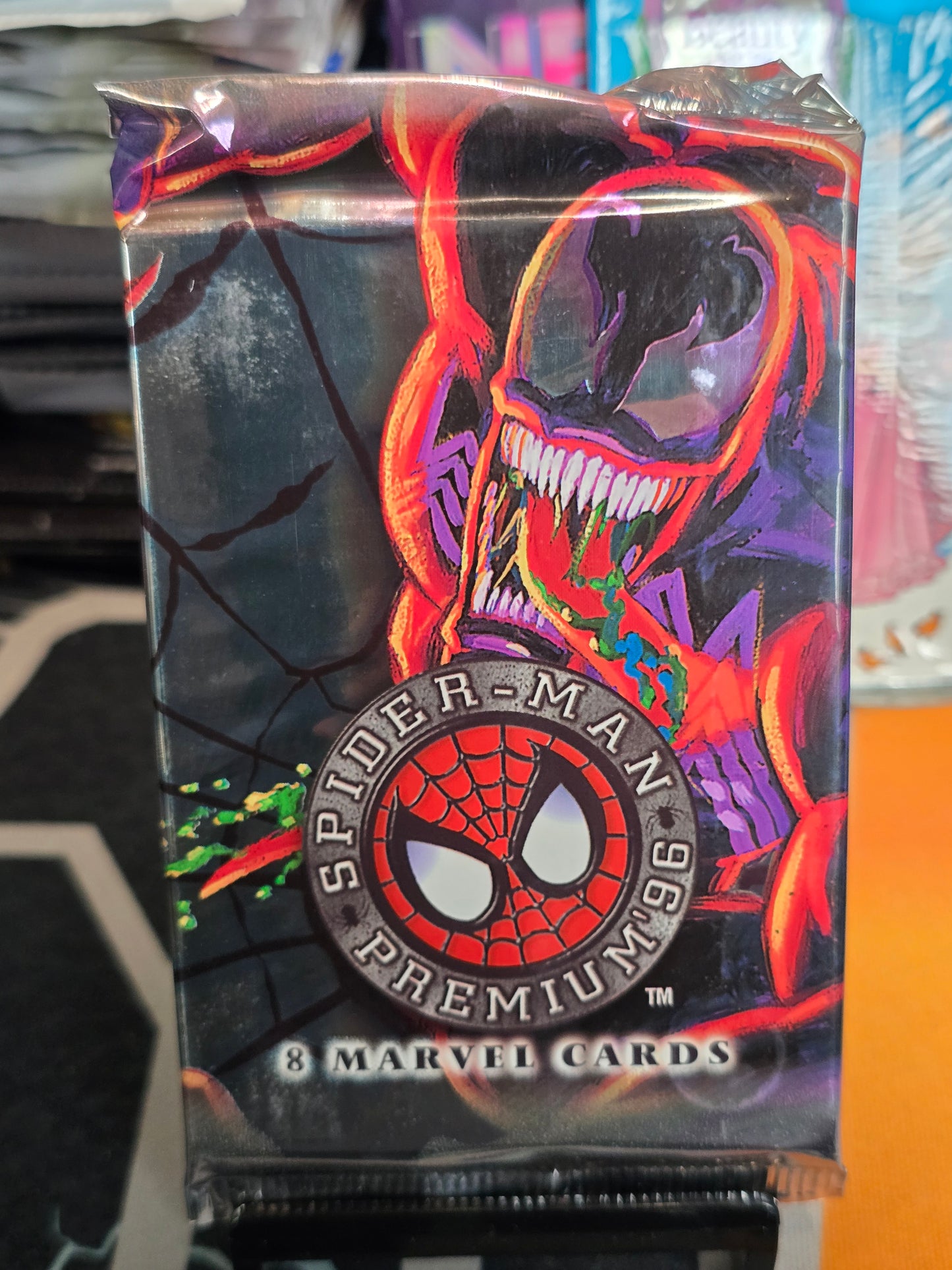 1996 Skybox Spider-Man Premium Eternal Evil Hobby Pack