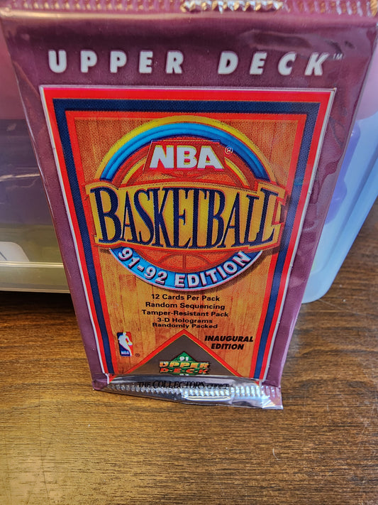 1991-1992 Upper Deck NBA Basketball Inugural Edition Pack Personal Break!