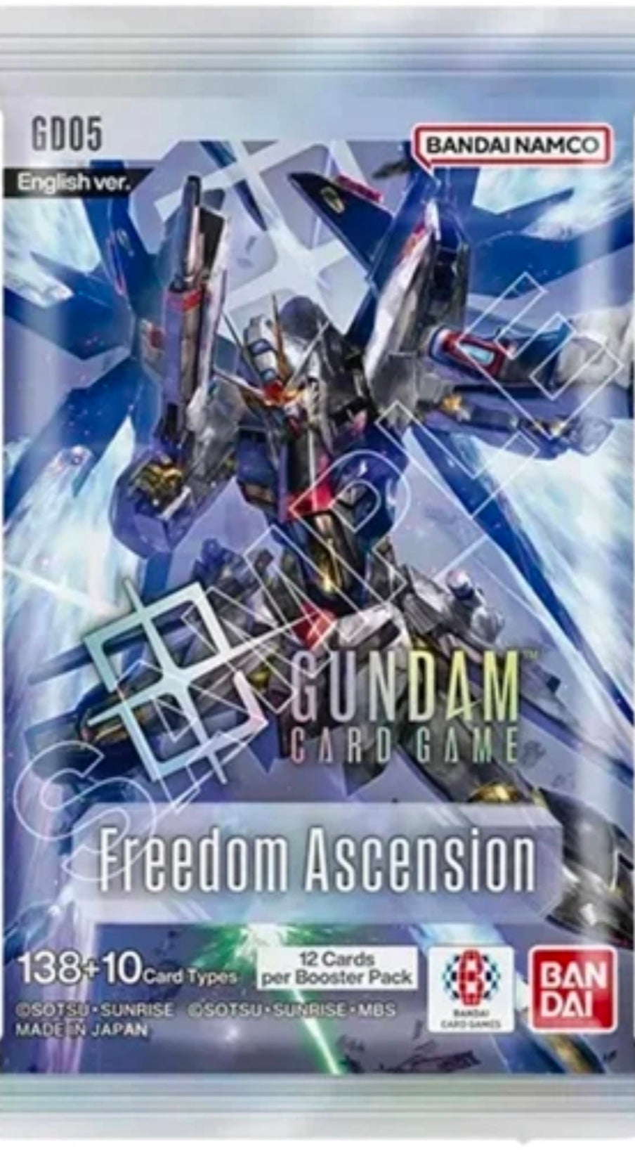 Gundam Freedom Ascension Booster Pack Bandai Namco GD05