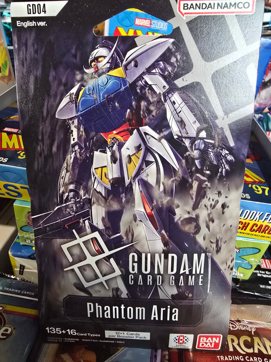 Gundam Card Game Phantom Aria Booster Pack! 12 cards! Bandai/Namco