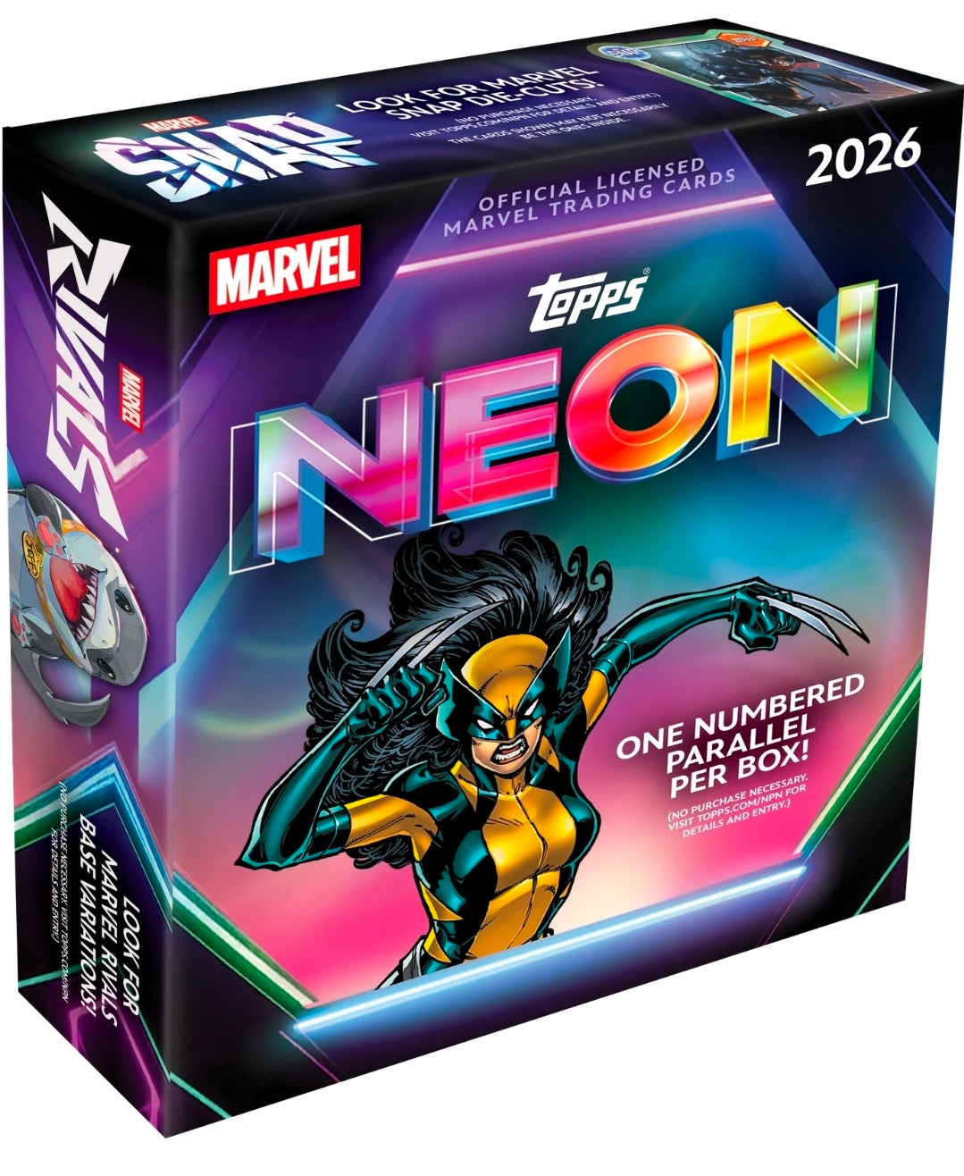 Marvel Neon MEGA Box Topps