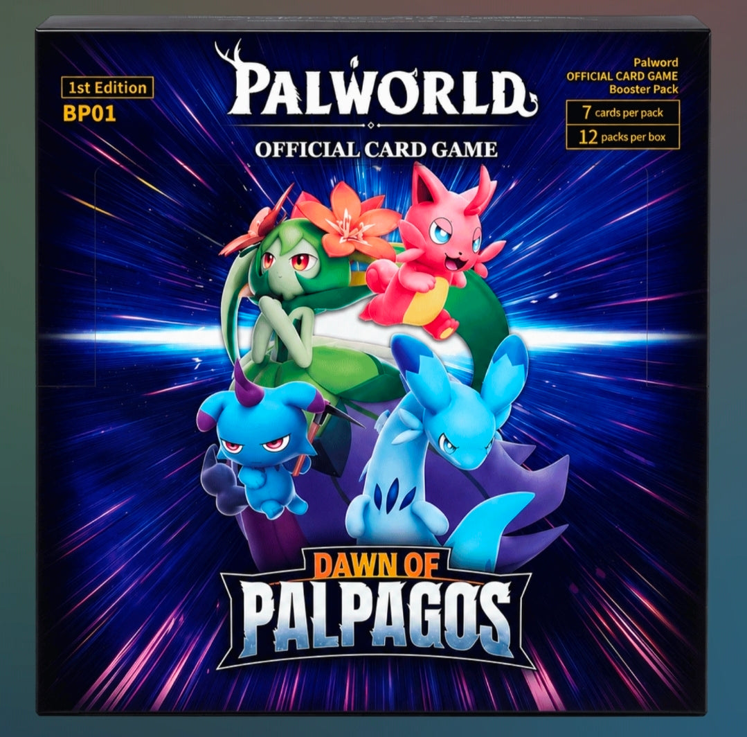 Palworld TCG: Dawn of Palpagos Booster Box - 12 packs!