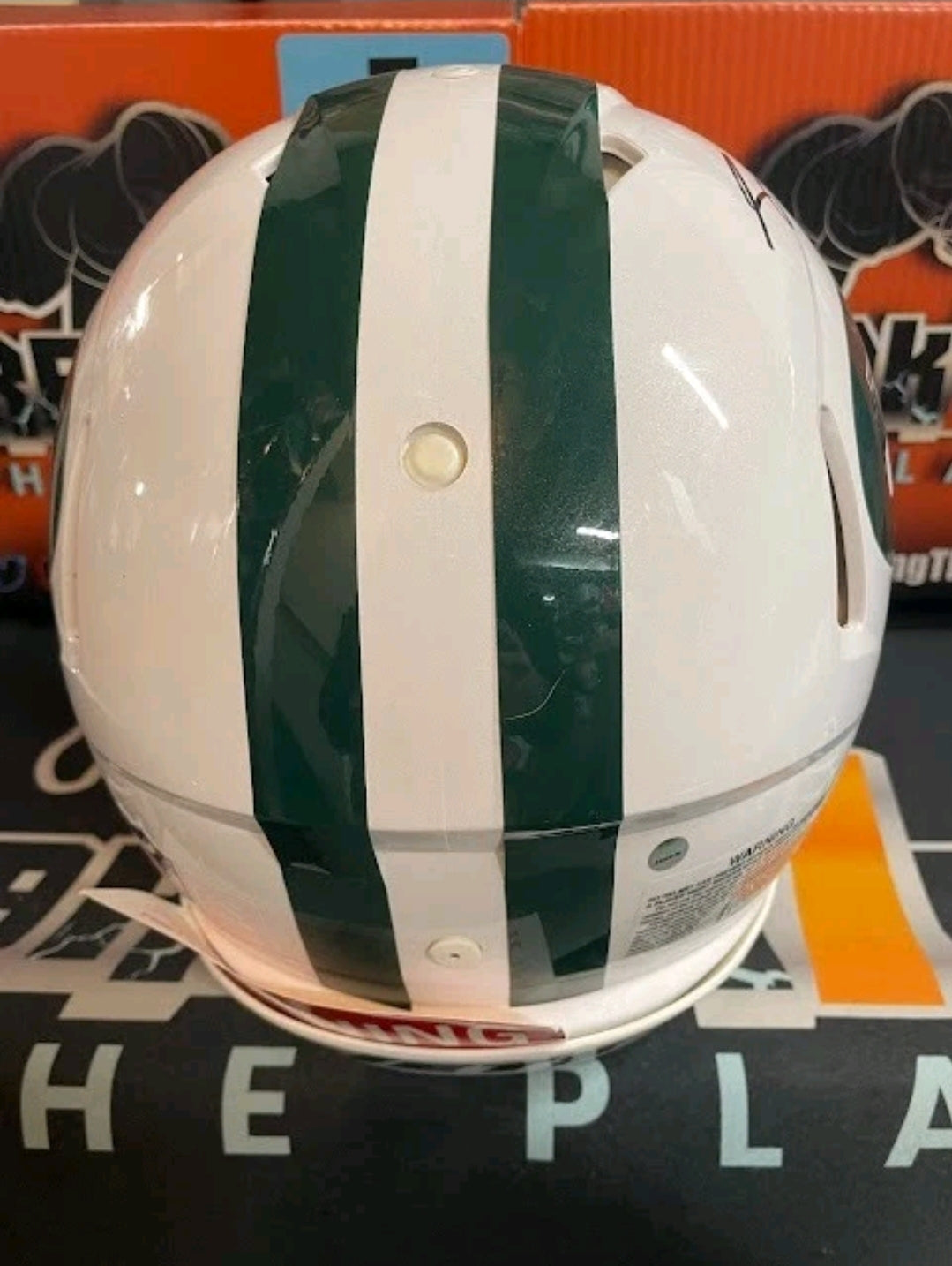 Sam Darnold Autographed AUTHENTIC Jets Full Size Steiner COA