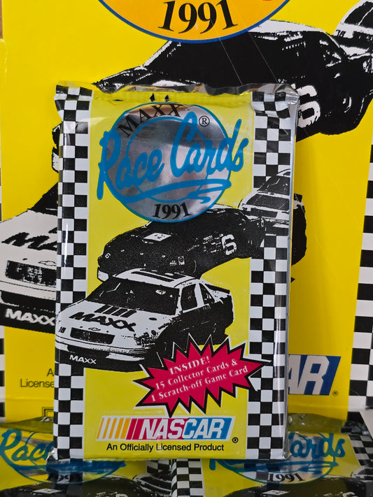 NASCAR 1991 Maxx Race Cards Pack!