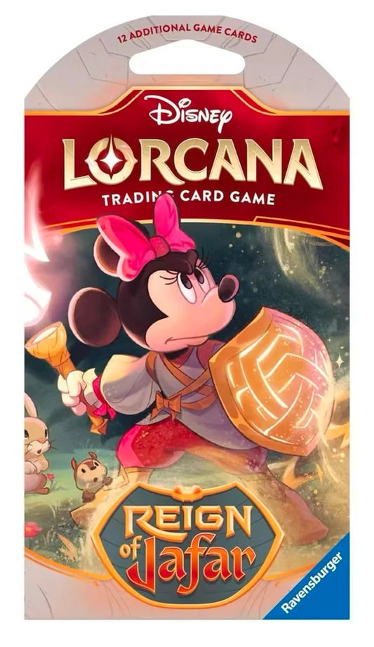 Disney Lorcana Reign of Jafar SLEEVED Booster Pack
