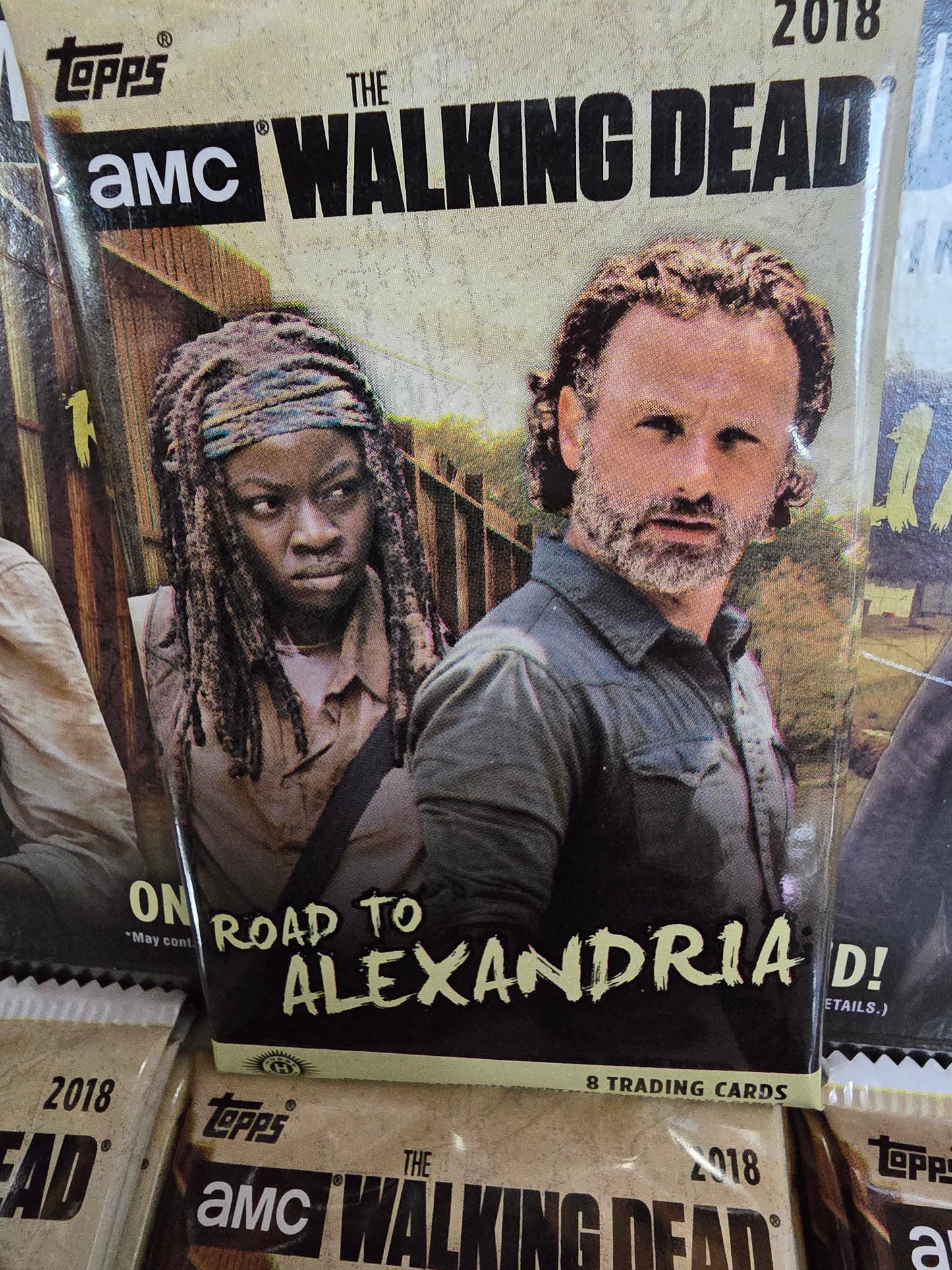 Topps AMC The Walking Dead Road to Alexandria TWD Hobby Pack 2018