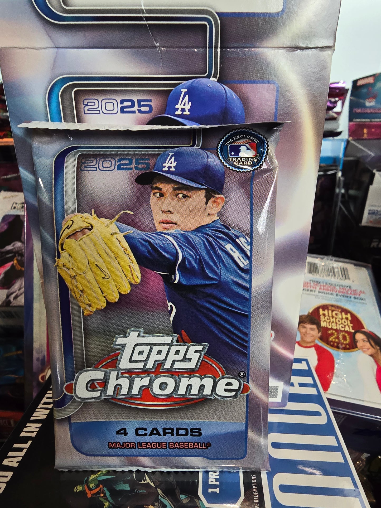 2025 Topps Chrome Baseball Blaster Pack
