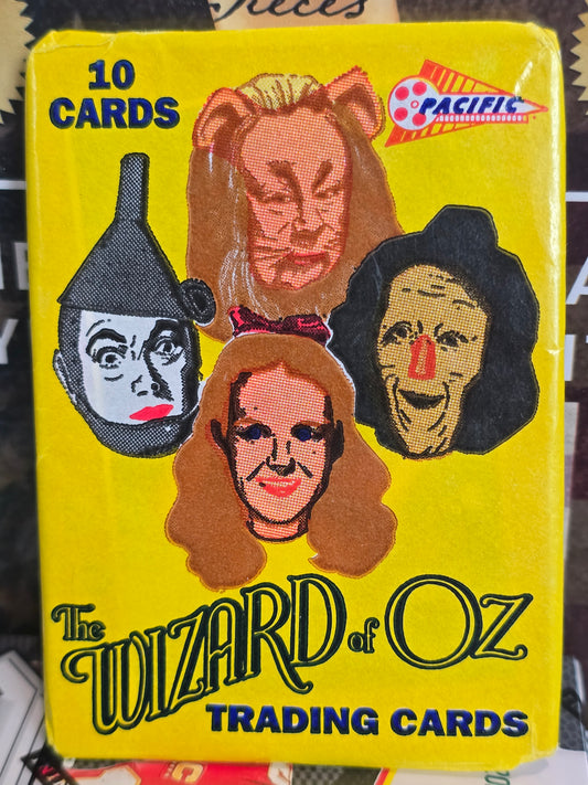 The Wizard of Oz 1990 Pacific Trading Cards Wax Pack