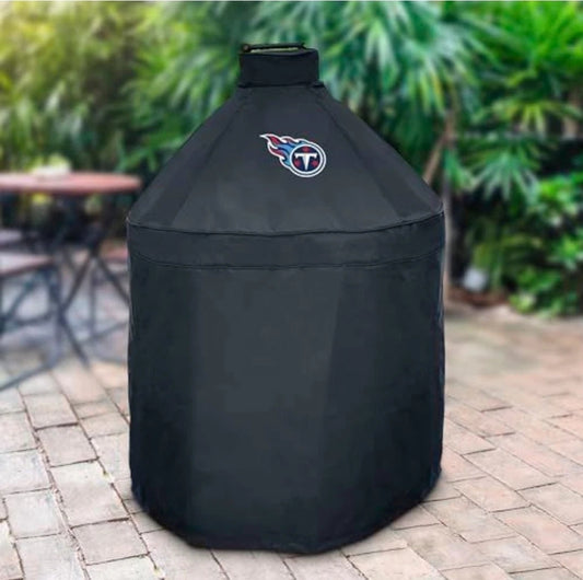 NEW FANMATS 42771 NFL Tennessee Titans Black KAMADO Grill Cover 27x27x40