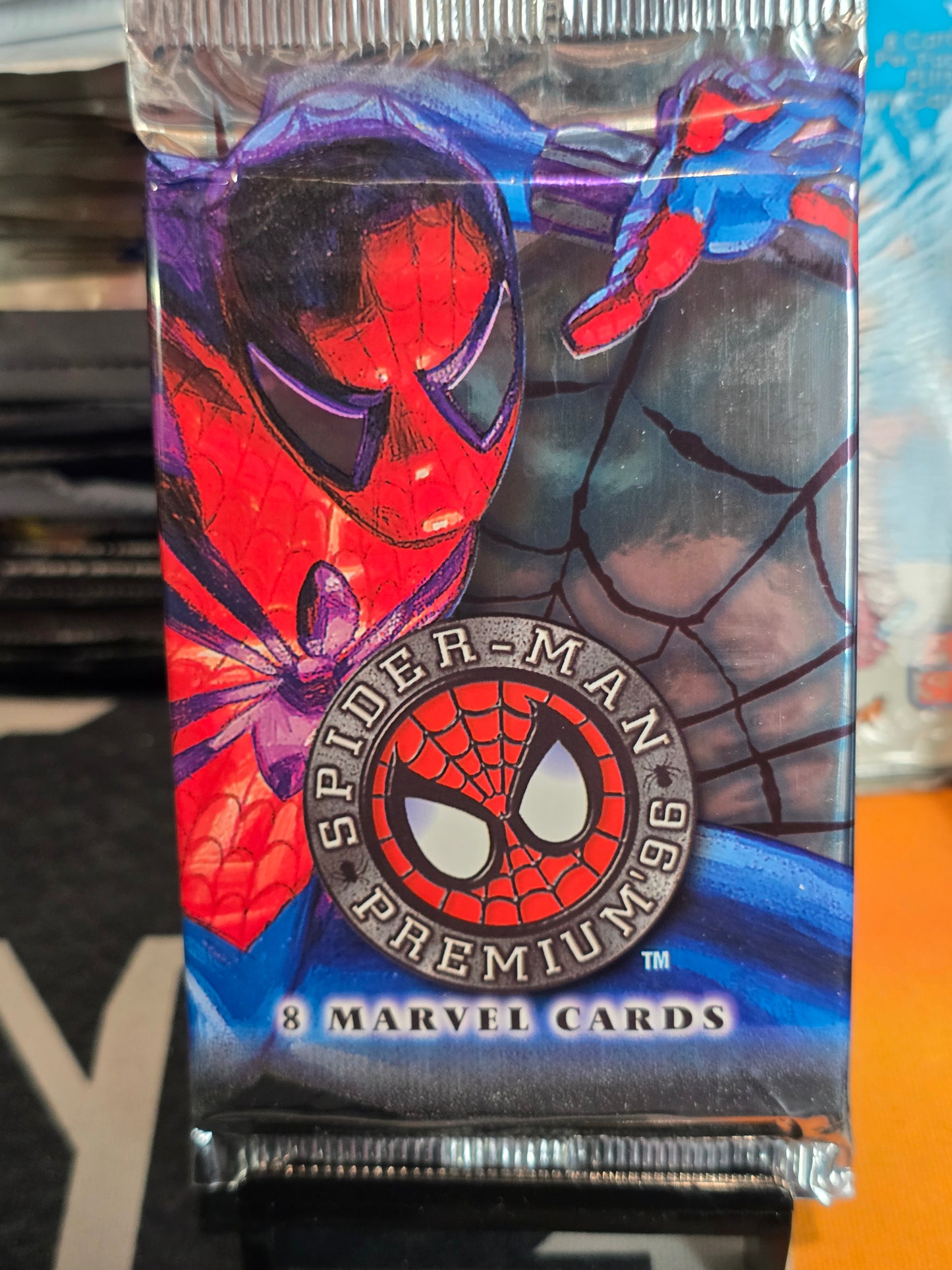1996 Skybox Spider-Man Premium Eternal Evil Hobby Pack