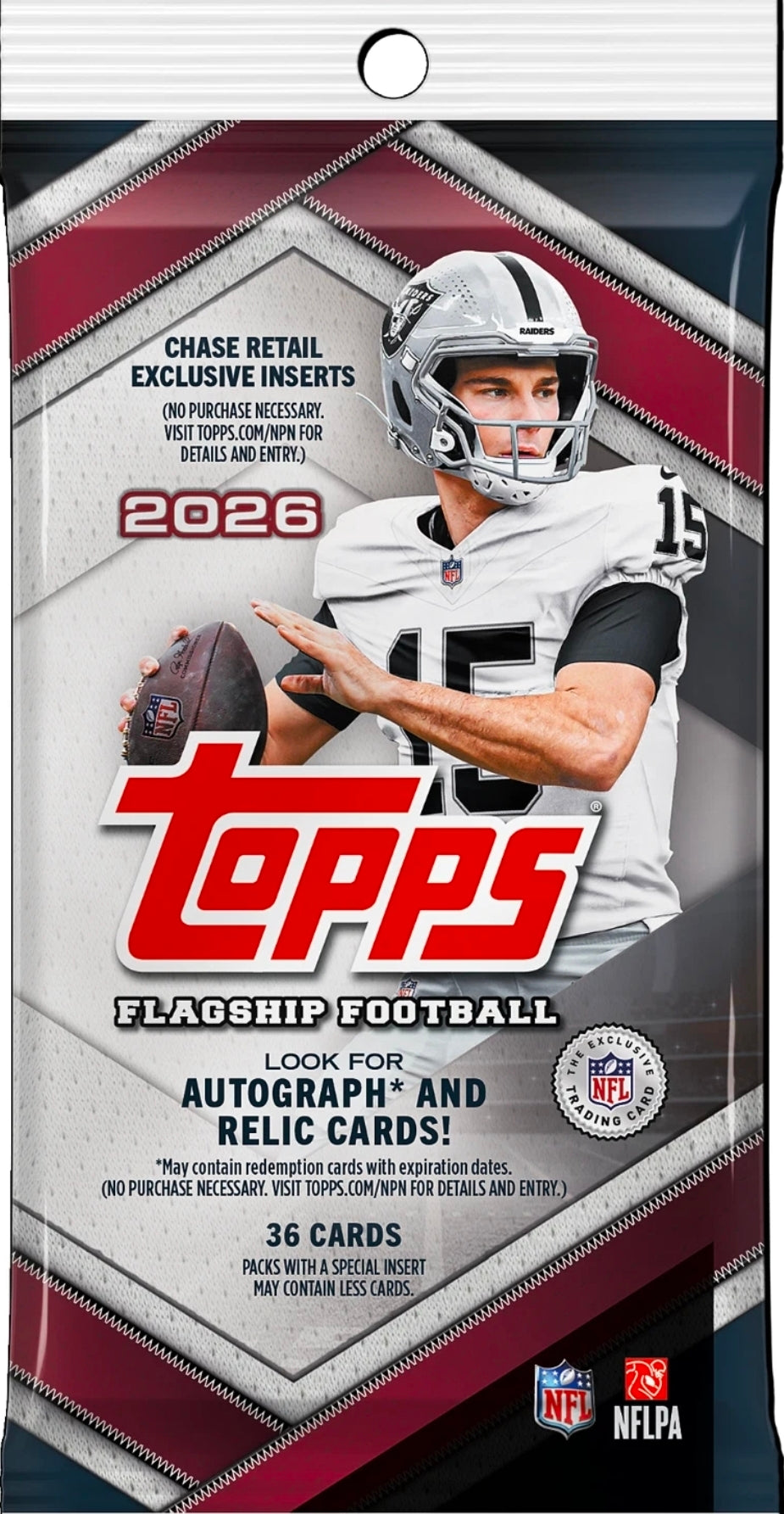 2026 Topps Flagship Football Hanger Pack Fat Pack