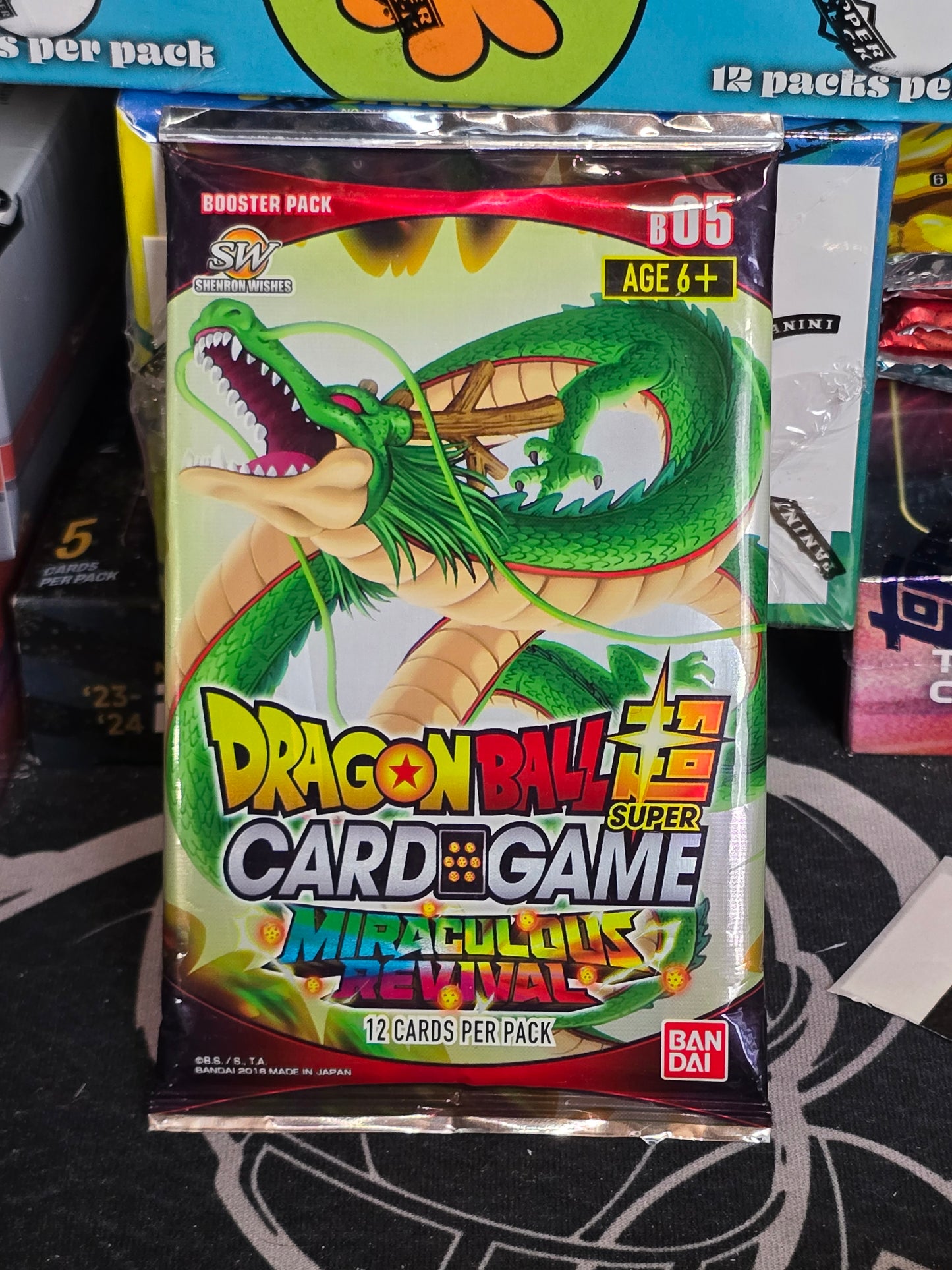 B05 Dragonball Z Card Game TCG Miraculous Revival Booster Pack 12 cards! Bandai/Namco