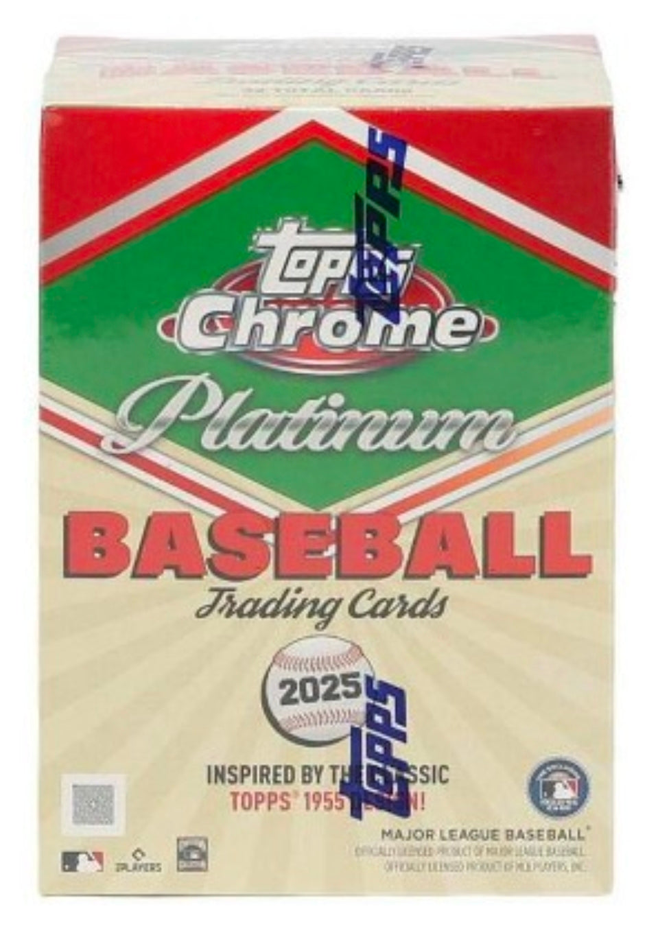 2025 Topps Chrome Platinum Baseball Blaster Box