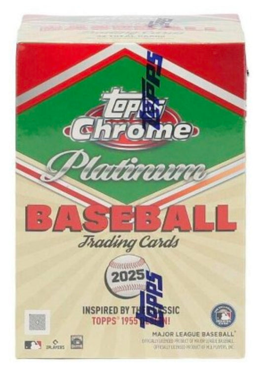 2025 Topps Chrome Platinum Baseball Blaster Box