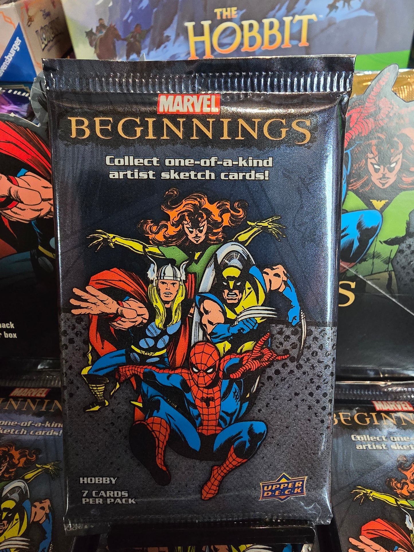 ONE PACK Marvel 2012 Beginnings Series 1 Hobby Pack