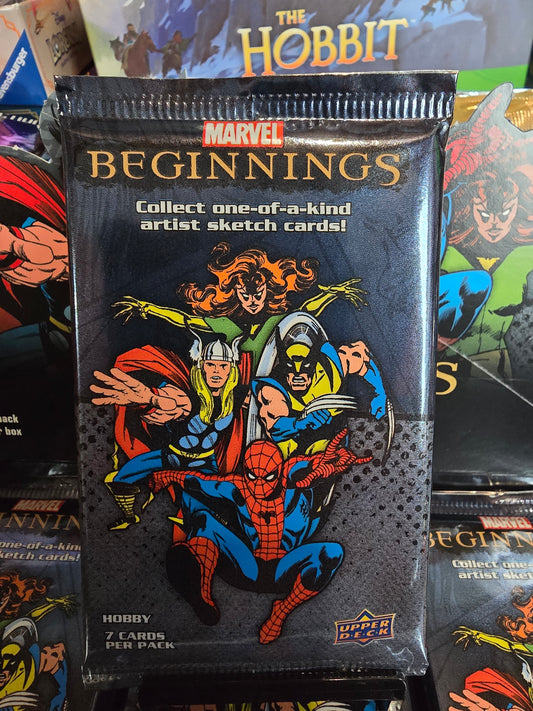 ONE PACK Marvel 2012 Beginnings Series 1 Hobby Pack