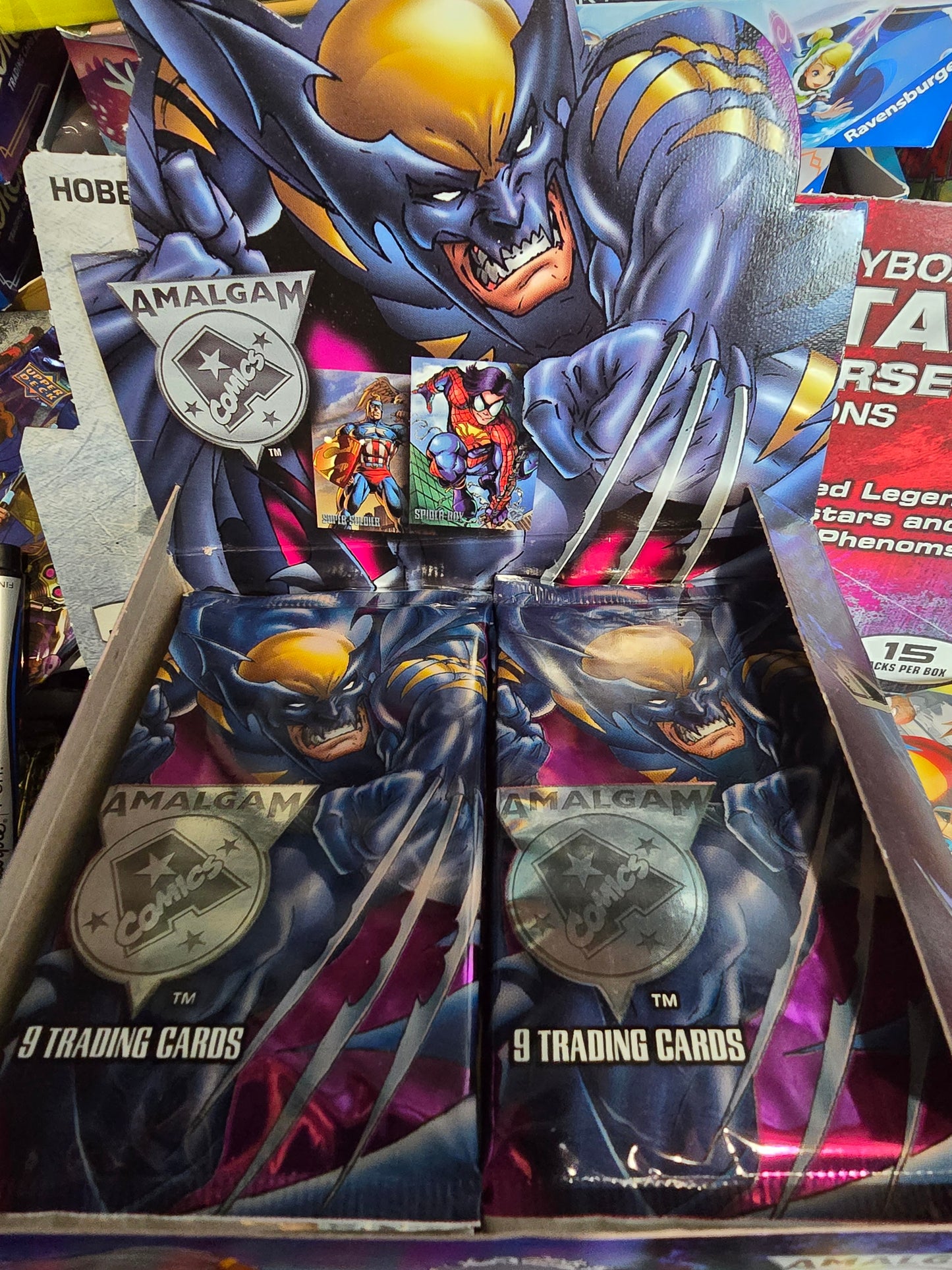 RARE Wal-Mart Exclusive Edition Marvel and DC Amalgam Hobby Pack