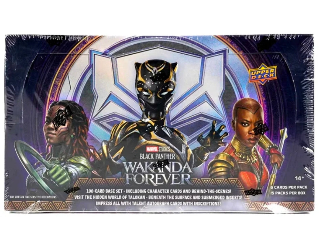 Upper Deck Marvel Studios Wakanda Forever Hobby Box