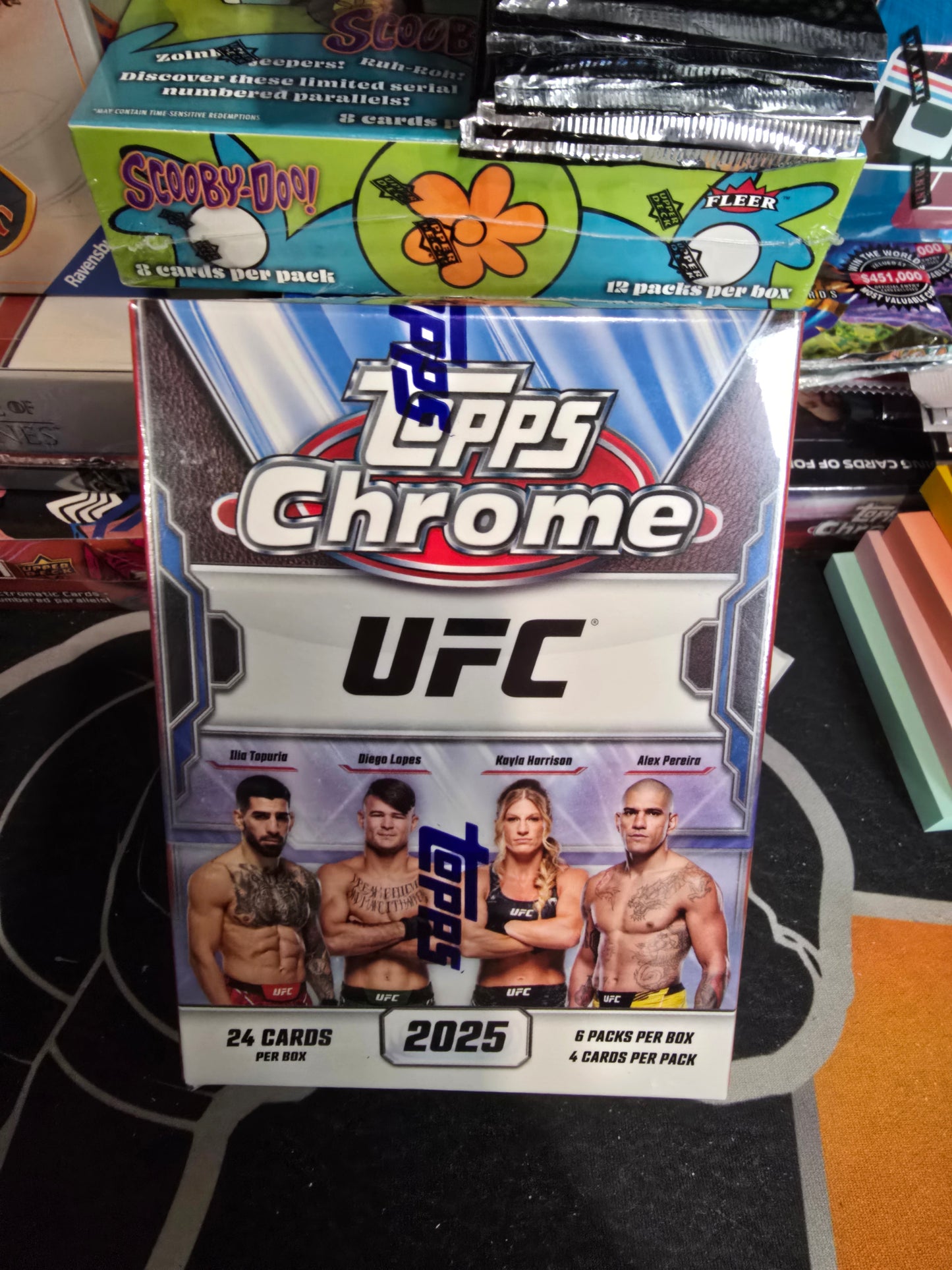 2025 UFC Topps Chrome Blaster Box