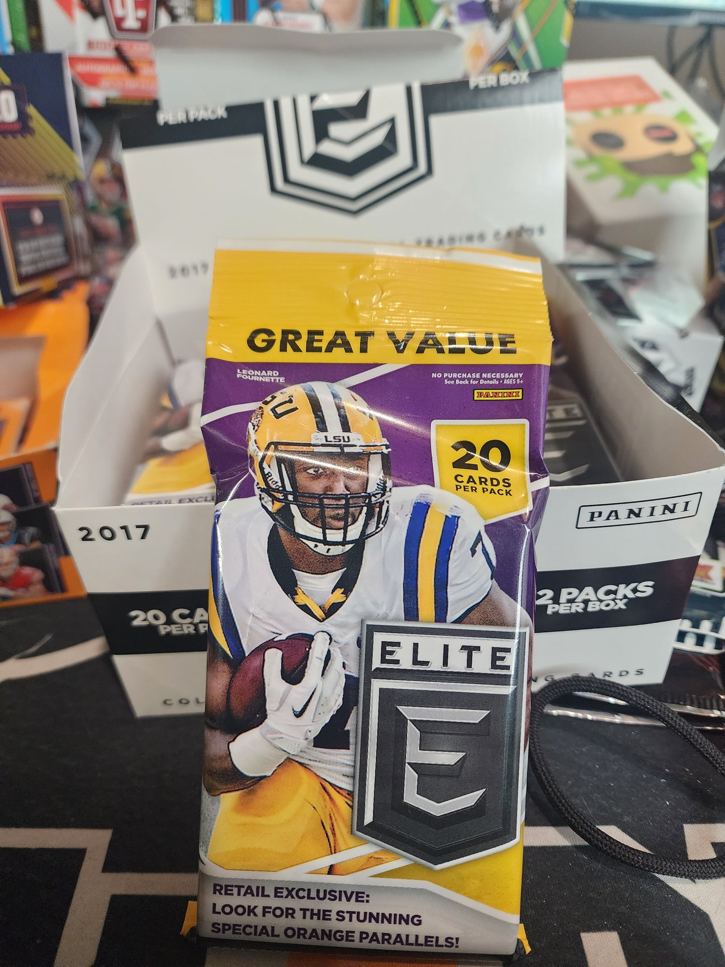 2017 Panini Elite Collegiate Football Fat Pack Mahomes RC??