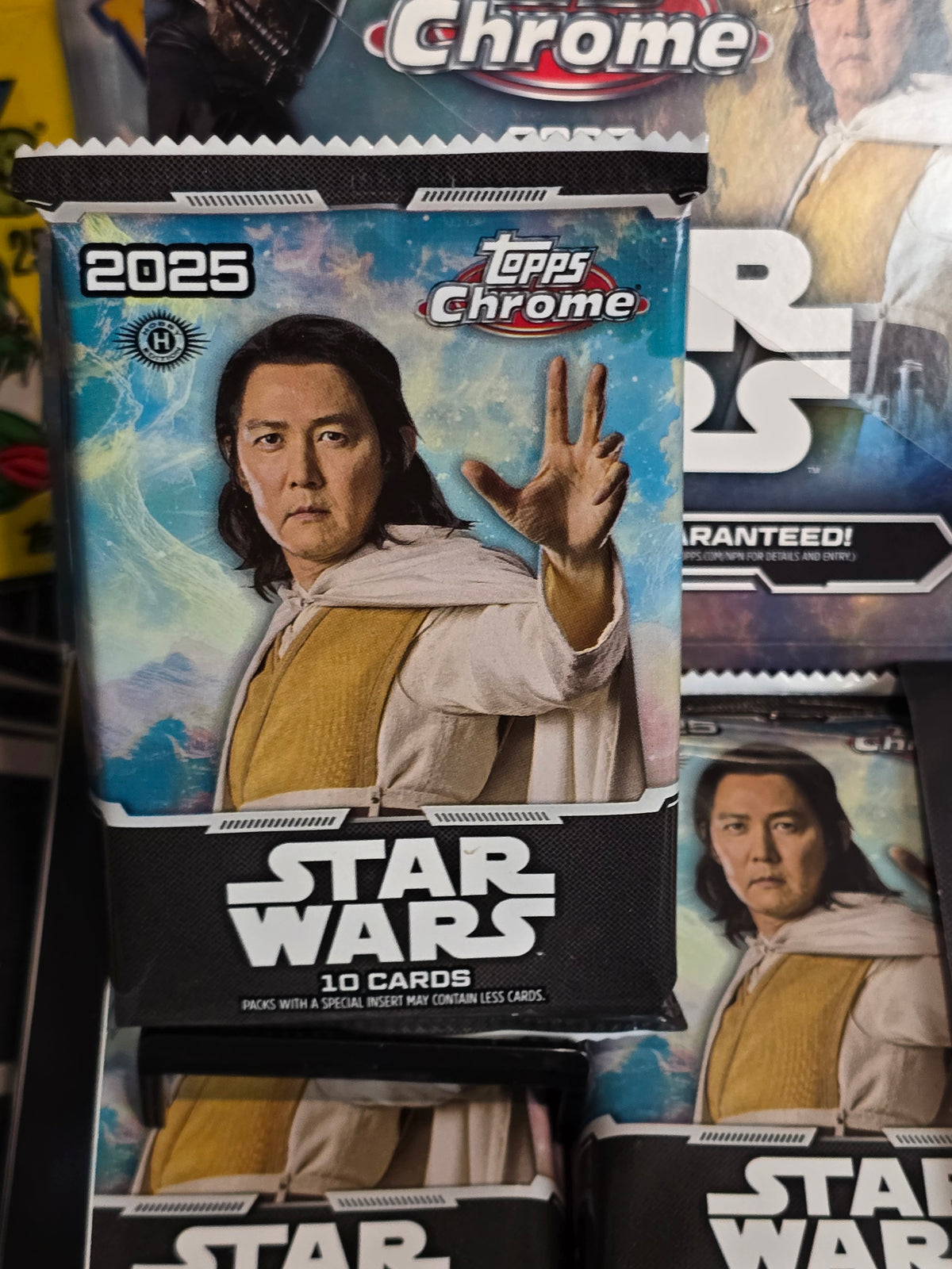 2025 Topps Chrome Star Wars Hobby Pack