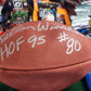 LA Chargers Game Used Football Lot - Danny Woodhead, Mike Williams, Eric Weddle - plus Kellen Winslow game issued signed Football!