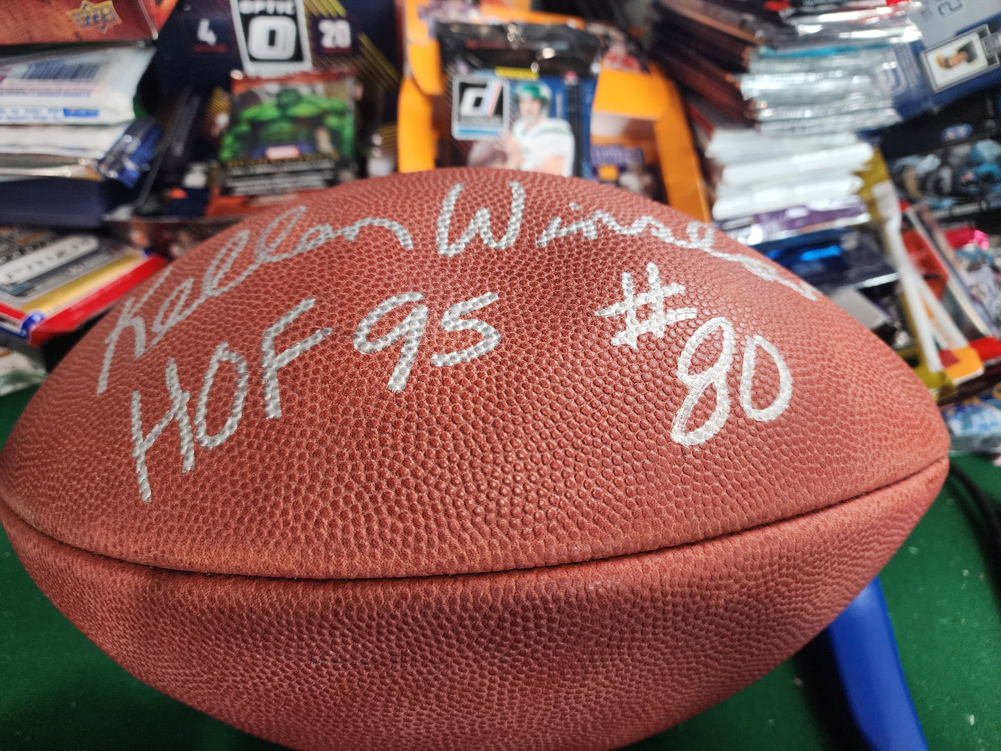 LA Chargers Game Used Football Lot - Danny Woodhead, Mike Williams, Eric Weddle - plus Kellen Winslow game issued signed Football!