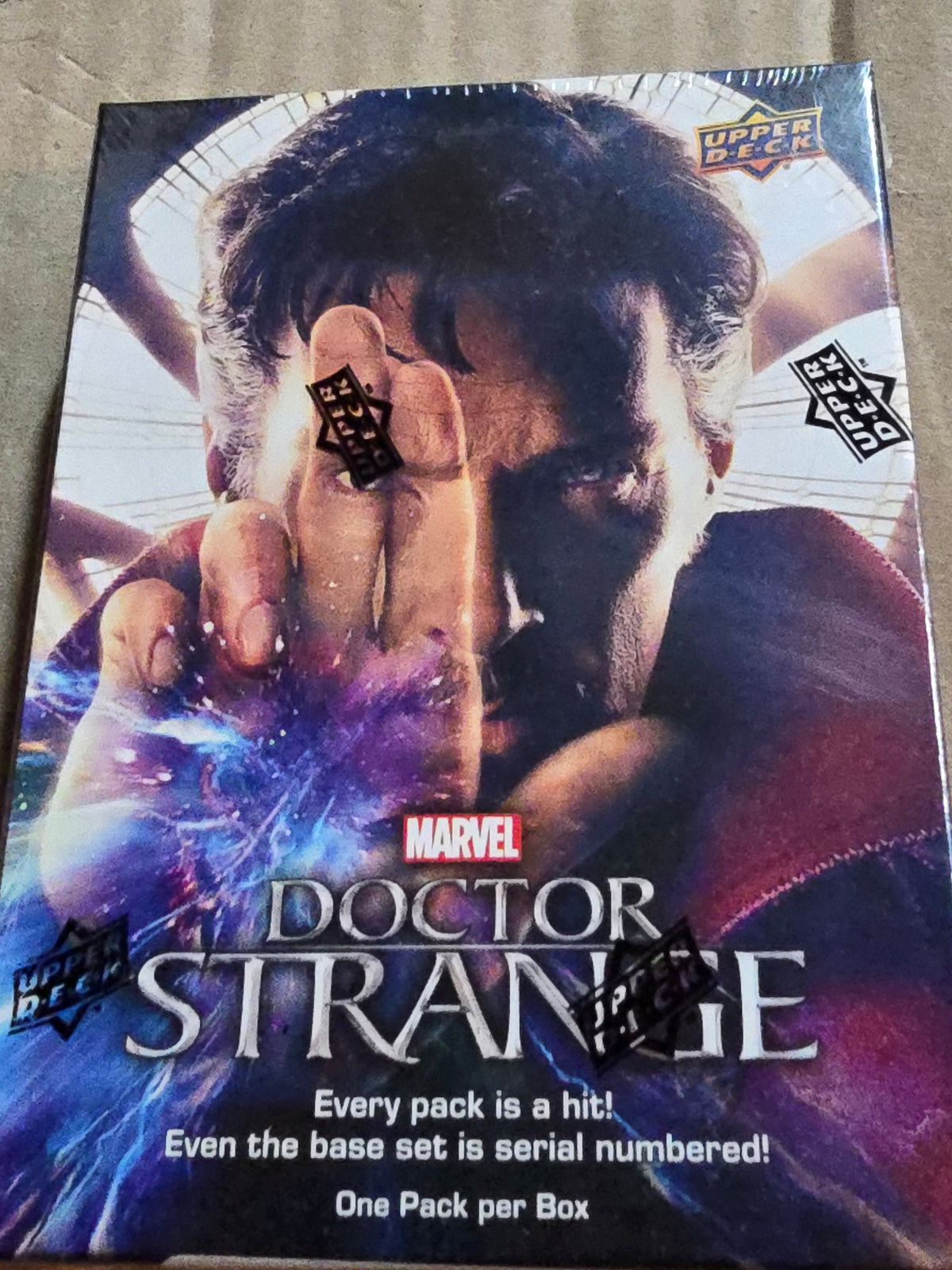 RARE 2016 Dr. Strange original movie mini hobby box! Marvel Studios Cinematic Universe