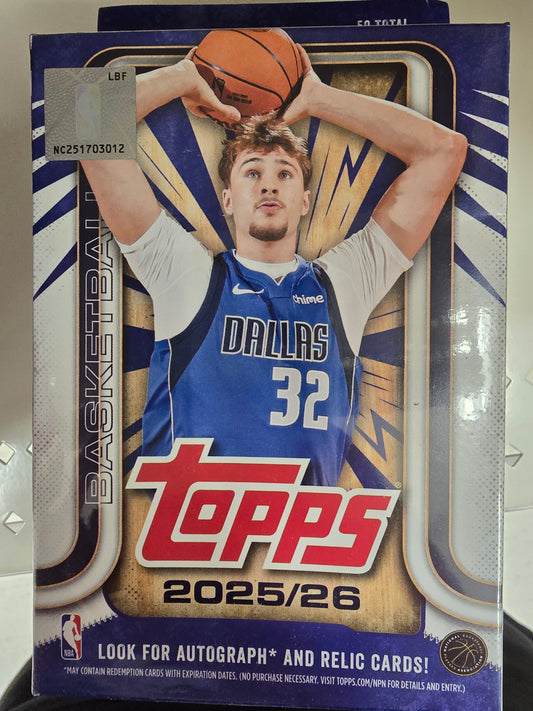 2025-2026 Topps Basketball Hanger Box