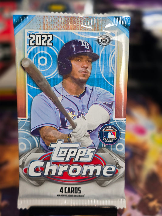 2022 Topps Chrome Baseball Hobby Pack