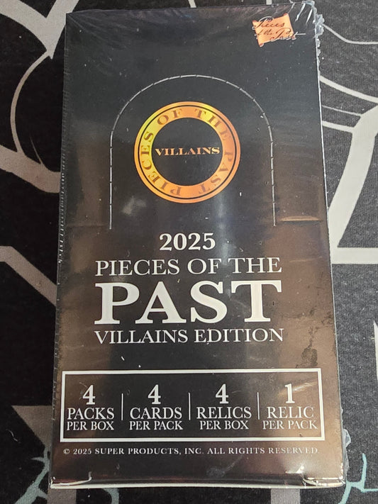 2025 VILLIANS Pieces of the Past Hobby Box - 4 hits!