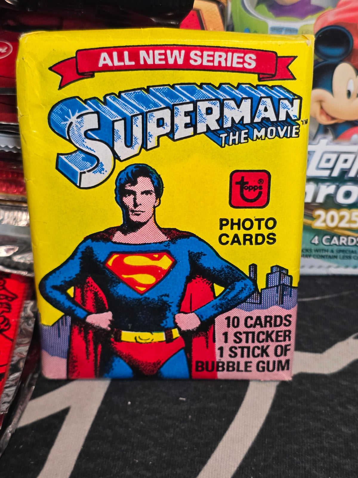 RARE 1978 Topps Superman The Movie Pack