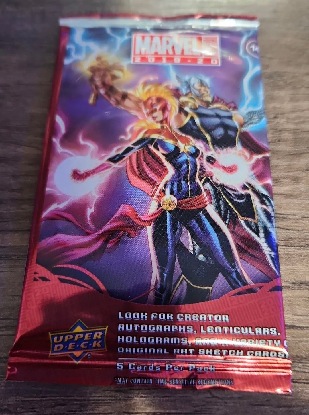 2019-2020 Marvel Annual Hobby Pack