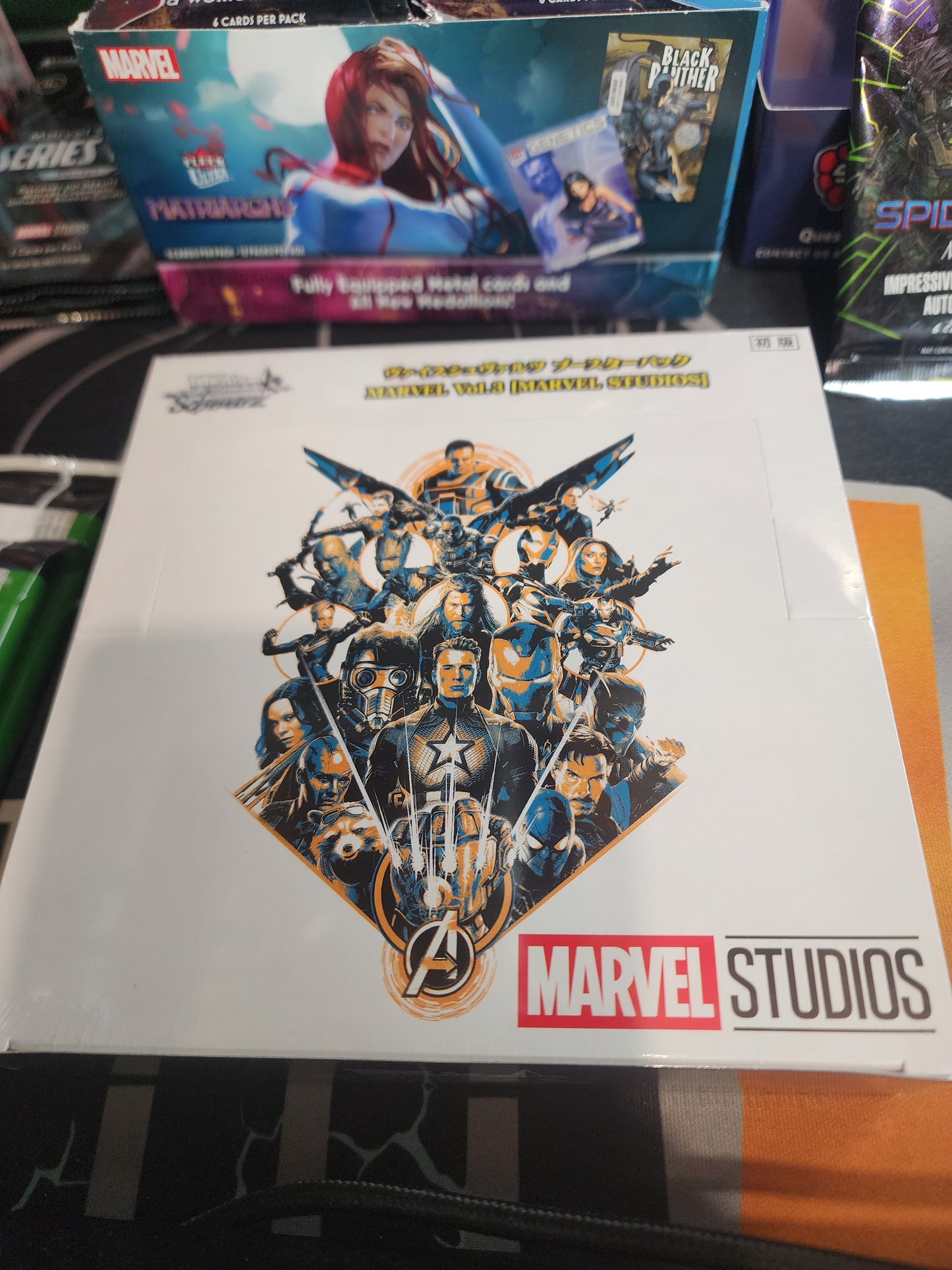 Marvel Studios Vol. 3 Weiss-Schwarz Japanese Hobby Box