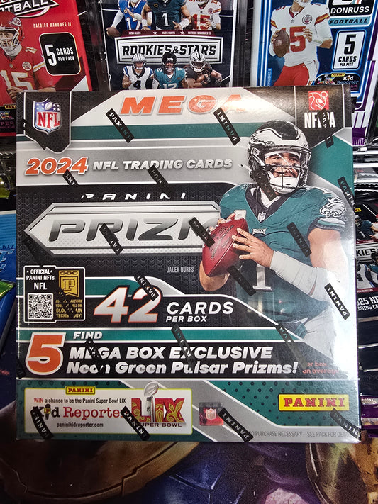 2024 Prizm Football Mega Box