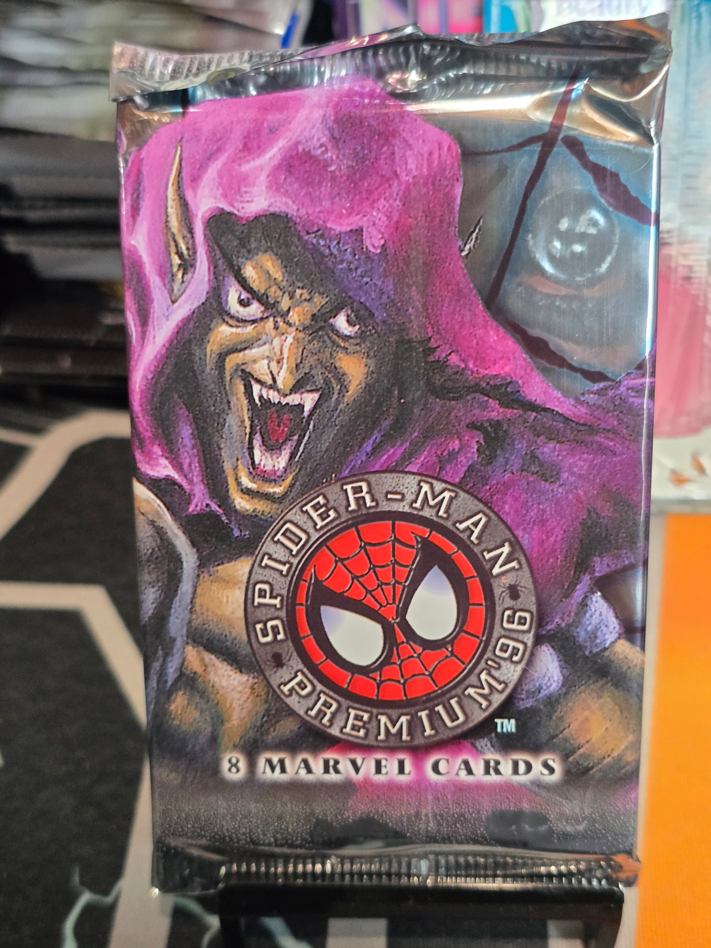 1996 Skybox Spider-Man Premium Eternal Evil Hobby Pack