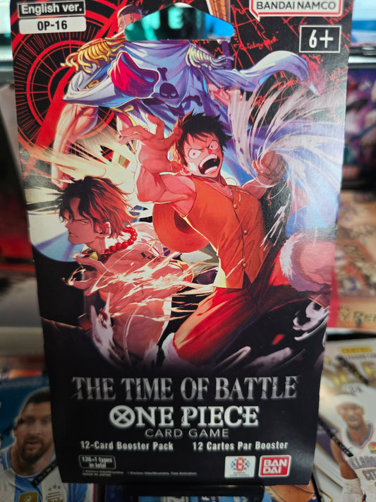 OP16 One Piece The Time of Battle Sleeved Booster Pack