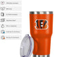 FOCO Cincinnati Bengals NFL Team Logo 30 oz Tumbler - Orange