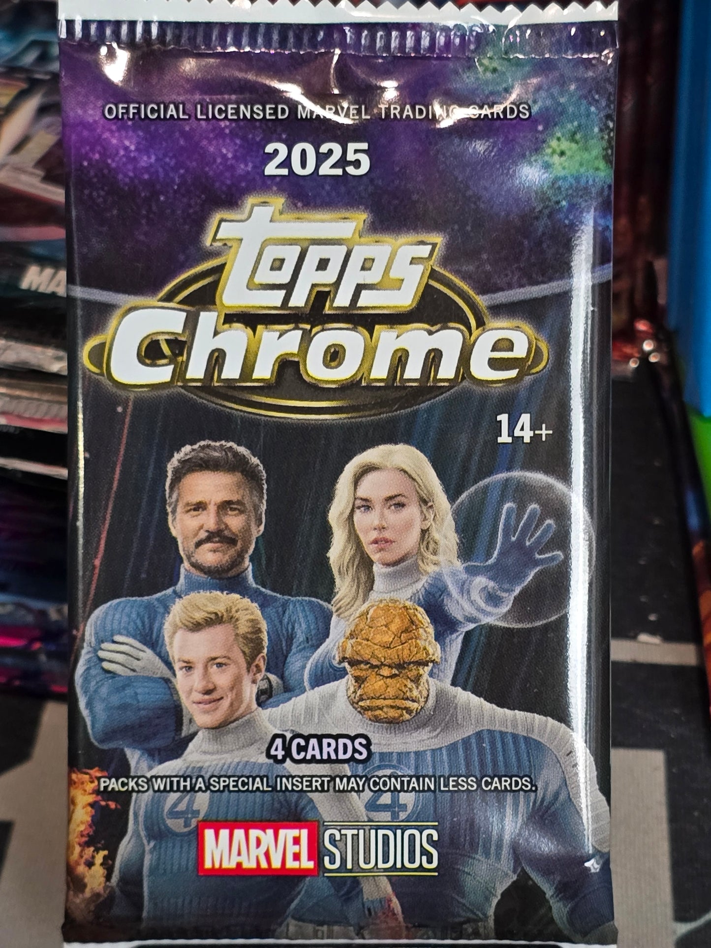 2025 Topps Marvel Studios Chrome Blaster Pack