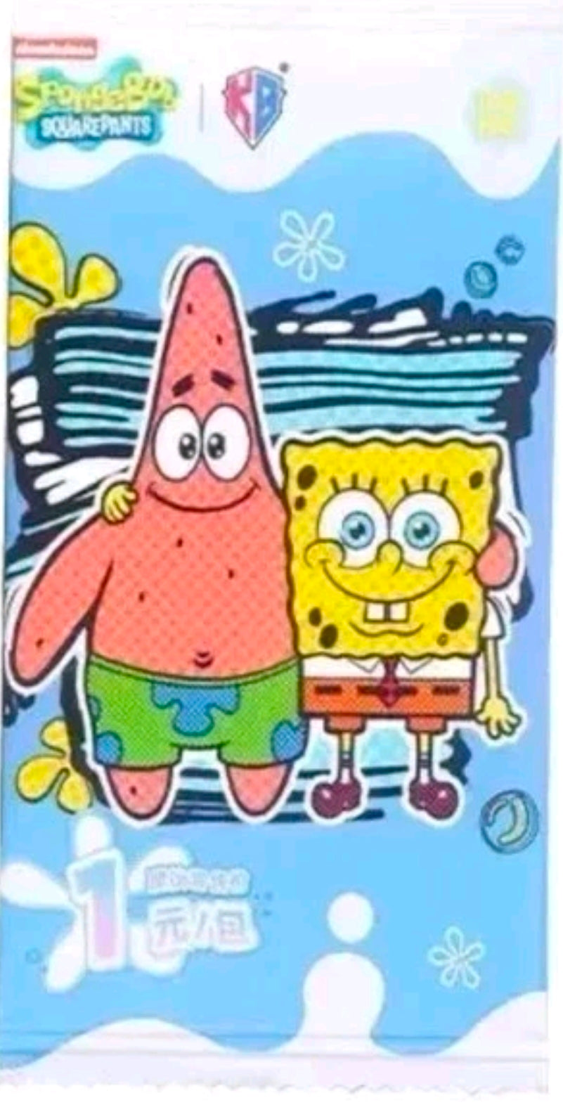 KB SpongeBob Trading Cards Hobby Pack