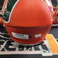 AMP Warren Sapp Auto Full Size Helmet Miami Hurricanes Fanatics COA Bucs