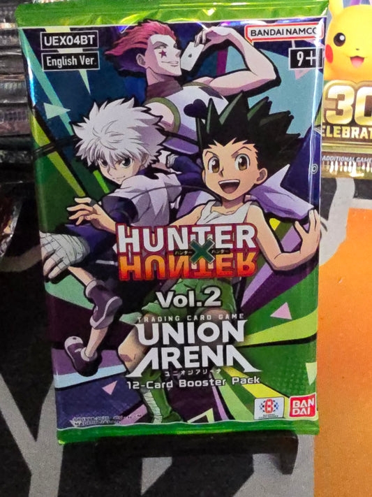 Hunter Hunter Vol.2 English Union Arena TCG Booster Pack!