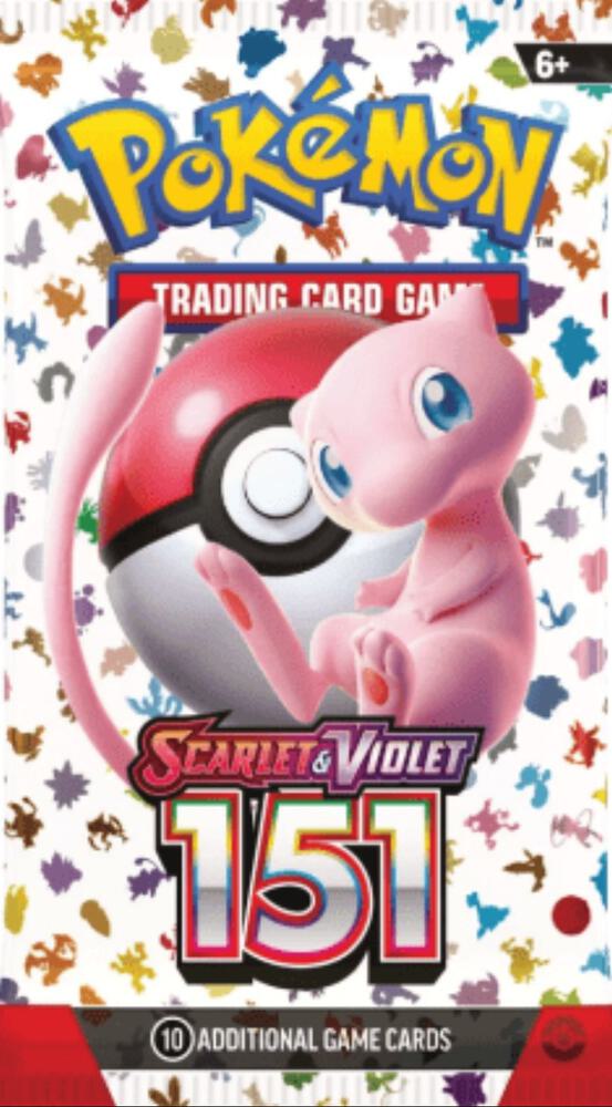 151 Pokemon Booster Pack (Mew)