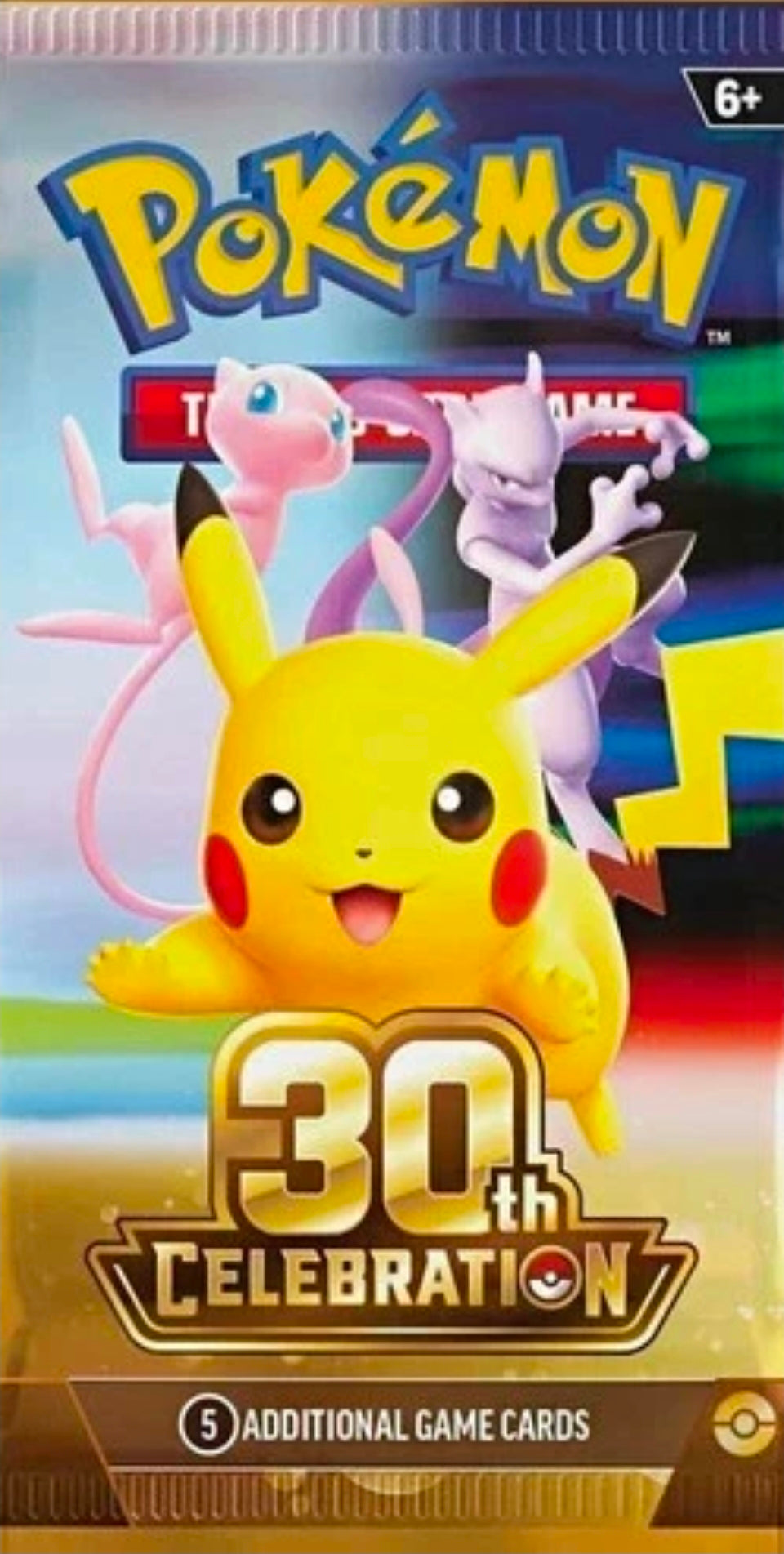 Pokemon TCG 30th Celebration 30th Anniversary Booster Pack