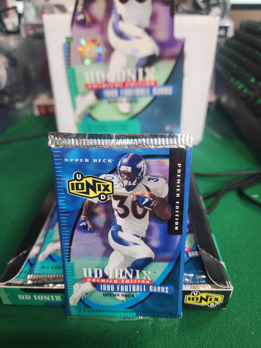 1999 Upper Deck UD Ionix Premiere Edtion Football Pack Personal Break! Chase UD Authentics!